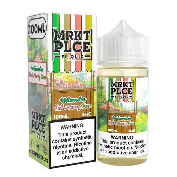 MRKT PLCE Watermelon Hulaberry Lime 100mL